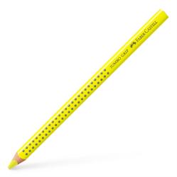 Faber-Castell Színes ceruza Faber-Castell Grip 2001 akvarell, Jumbo citromsárga ergonomikus háromszög alakú test, nagy törésállóság (110904)