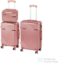 Leziter TraveLux Urban XV gurulós bőrönd szett rosegold LTRUBS-XV-RG (LTRUBS-XV-RG)