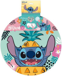 Luna Luna: Stitch - caiet creativ de schițe, 40 de file, cu autocolante și șabloane (000566049)