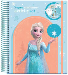 Luna Luna: Set creativ și de papetărie cu imprimeu Frozen, 45 de piese (000566039)