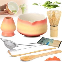  Matcha Szerszámkészlet Japán Matcha Bambusz Kerámia Kiegészítők (6HG5489OY1212)