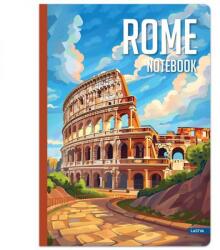 Lastva Városos keményfedeles notesz - A5 96 lapos kockás - RÓMA (FR-8606013565073ROME)