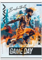 Lastva Füzet, LASTVA Game Day Basketball-NS, A5, 52 lapos, kockás (FLGDBNSA552K)