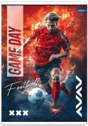 Lastva Füzet, LASTVA Game Day Football-P, A5, 52 lapos, vonalas (FLGDFPA552V)