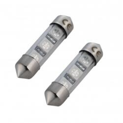 LEDSON Becuri tip feston, 36 mm/C5W, 24V (roșu) 9348532 SET 2 (9348532)