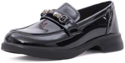 PASS Collection Pantofi dama eleganti din piele naturala lacuita, PASS Collection 1MA90005A 01-L, negru