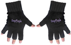 RAZAMATAZ mănuși fără degete DEEP PURPLE - LOGO - RAZAMATAZ - negre - FG075