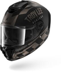 Shark Cască Moto Integrală SHARK SPARTAN RS FIBRE RACESHOP MAT · Negru Mat / Antracit / Argintiu