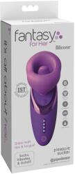 Pipedream Pleasure Sucker Stimulator Clitoridian cu Sucțiune și Limbă Vibratoare, Mov Vibrator