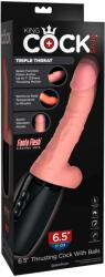 King Cock Plus KCP 6.5 Thrusting Cock cu Încălzire și Vibrații 7 Moduri Reîncărcabil Vibrator