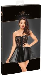 Noir Libido Exclusive Rochie Corset din Dantelă și Powerwetlook, Negru - Negru , XL