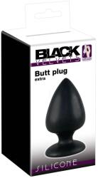 Black Velvets Extra Dop Anal Negru Large din Silicon