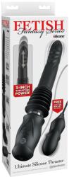 Fetish Fantasy Series Ultimate Silicone Thruster Vibrator cu mișcare thrust vibrații și ventuză Vibrator