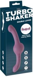You2Toys Turbo Shaker Double Lover Vibrator Dublu cu 3 Moduri, 30 cm Vibrator