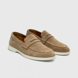 Guess Piele Mocasini barbati in Bej Culori 13437-NUDE (13437-NUDE)