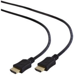 Gembird CC, HDMI4L, 0.5M , Cablu HDMI v2.0, 0.5m, High Speed Ethernet, CCS, gold, plated (CC-HDMI4L-0.5M)