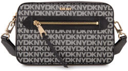 DKNY Bryant De piele Geantă de damă Crossbody Neagră R42EYE22-BLACK (R42EYE22-BLACK)