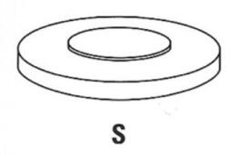 FRECCIA Saiba de reglare, reglare supapa FRECCIA PRV 01-579 (PRV 01-579)