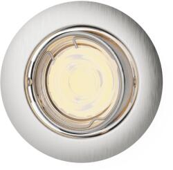 Philips Peridot nikkel mennyezetbe építhető lámpa (PHI-8720169392649) GU10 1 izzós IP20 (8720169392649)
