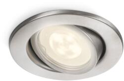 Philips Fresco ezüst kültéri mennyezetbe építhető lámpa (PHI-8718291502876) GU10 1 izzós IP23 (8718291502876)