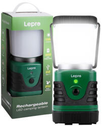 LEPRO 3300008 kempinglámpa, 1000 lm, 3600 mAh - kontaktor