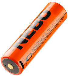 NEBO NEB-BAT-0010-G akkumulátor, 4000 mAh, 3, 7 V, 21700, Li-on (NEB-BAT-0010-G) - kontaktor