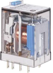 Finder Miniatűr ipari relé, 4 váltóé, 7A (Fi-553490120040)