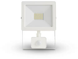 Asalite LED Fehér Reflektor Slim 30W 4500K (2700 lumen) + Mozgásérzékelő Szenzor (ASA2209267586)