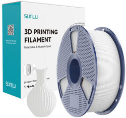 Sunlu PLA Classic fehér nyomószál 1.75mm 1KG (PLA Classic W) - kontaktor