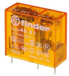 Finder Miniatűr ipari relé, 4 váltóé, 7A (Fi-553490240040)