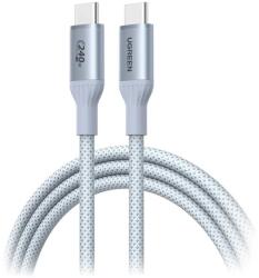 UGREEN L534 USB-C-USB-C kábel, 2 m, 240 W (ezüstfehér)