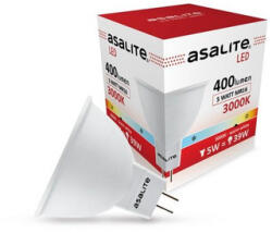 Asalite LED Izzó MR16 spot 12V 5W 3000K (400 lumen) (ASA2038488950)