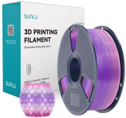 Sunlu PLA átlátszó (szivárvány) 03 filament (PLA T R 03)