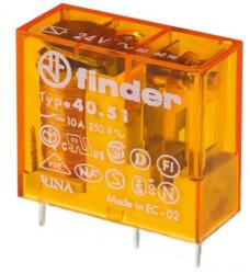 Finder Miniatűr printrelé, 1 váltóérintkező, 10A (Fi-40318230)