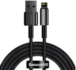 Baseus Tungsten Gold USB-Lightning kábel, 2, 4A, 2m (fekete)