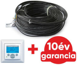 Falcon U-HEAT Cable elektromos fűtőkábel 260 W - 14, 5 méter (18 W/m) + Digitális fali termosztát szettben (falconset2.2)
