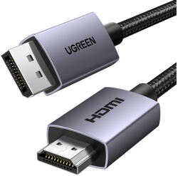 UGREEN Kábel DisplayPort do HDMI Ugreen DP123 4K 30Hz, 3m (35843) - kontaktor