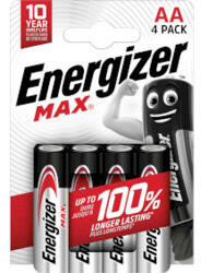 Energizer Alkáli elem AA | 1.5 V DC | 4 - Buborékfólia (EN-NMAXAA4)
