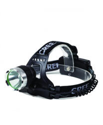 BC LUX 10W akkus keresőlámpa CREE T6 LED+2 db 18650 (elem0180)