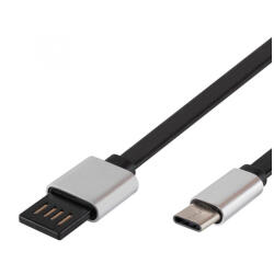 USE Home USBF C2 töltőkábel, USB-A/USB-C, fordítható USB-A, 2m, 2, 1A, adatkábel