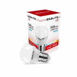 Asalite LED Izzó G45 mini gömb E27 6W 4000K (510 lumen) (ASA69899014)