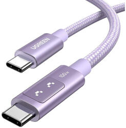 UGREEN USB-C-USB-C kábel Ugreen Uno L509, 100W, 2m (lila)