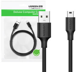 UGREEN US132 USB-Mini USB kábel, 0, 5 m (fekete)