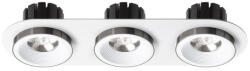 Rendl light studio SHARM R III süllyesztett lámpa fehér fekete króm 230V LED 3x10W 24° 3000K (R14575)