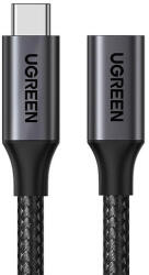 UGREEN US372 USB-C-USB-C Gen2 hosszabbító kábel, 1m (fekete)