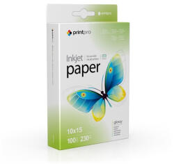 ColorWay Fotópapír, PrintPro fényes, 230g/m, 10x15, 100pc. (PGE2301004R)