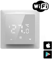 Falcon WiFi Control PRO White digitális szobatermosztát központi fűtéshez (3A - fehér) (3A - fehér)