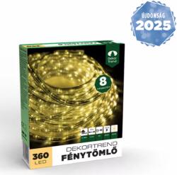 DekorTrend Fénykábel 10 m, meleg fehér, 8 funkció (KMF_107) - kontaktor
