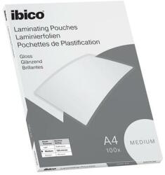  Meleglamináló fólia, 100 mikron, A4, fényes, IBICO "Medium", (100 db) (627309) (627309)