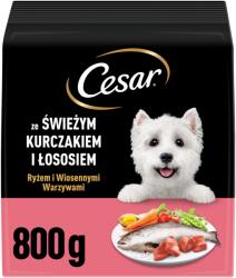 Cesar Adult - Hrană uscată pentru câini cu pui proaspăt, somon și legume, 800 g